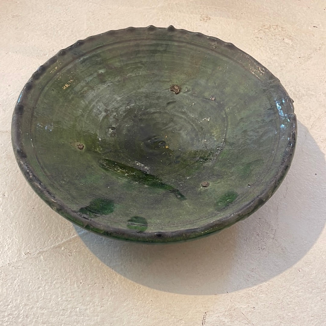 Plate Ceramic Green
