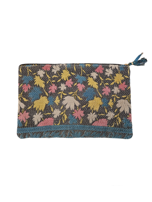 Flat Pouches Bengale Kantha Large